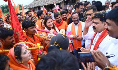 उपमुख्यमंत्री विजय शर्मा ने शिवभक्तों का किया आत्मीय स्वागत