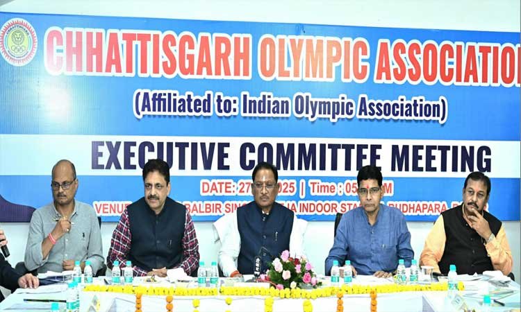 रायपुर : छत्तीसगढ़ में खेलों को बढ़ावा देने के लिए सरकार प्रतिबद्ध है— मुख्यमंत्री श्री विष्णु देव साय