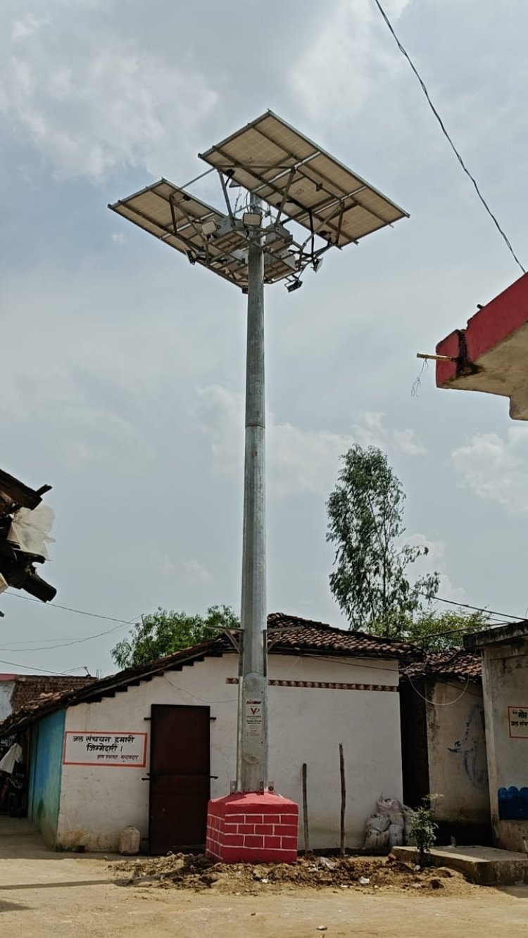 रायपुर : मुख्यमंत्री श्री विष्णु देव साय की घोषणा हुई साकार, हाई मास्ट लाइट से रोशन हुआ बल्दाकछार