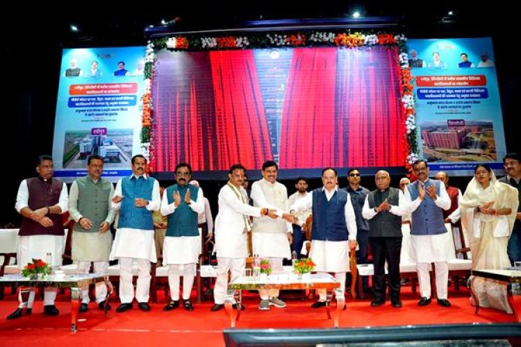 मध्यप्रदेश हैल्थ केयर फैसिलिटी और इनोवेशन में निभा रहा है अग्रणी भूमिका : केंद्रीय स्वास्थ्य मंत्री श्री नड्डा