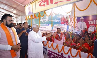 मुख्यमंत्री नीतीश कुमार ने नालंदा में 1242 करोड़ की 48 विकास योजनाओं का किया उद्घाटन और शिलान्यास