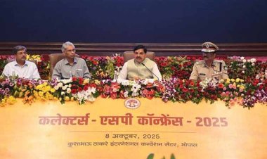 कानून-व्यवस्था बनाए रखने की पहली जिम्मेदारी कलेक्टर्स की: मुख्यमंत्री डॉ. यादव
