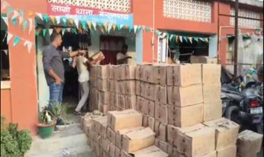 बेगूसराय में बड़ी कार्रवाई: 36 लाख की अवैध विदेशी शराब जब्त, तीन तस्कर गिरफ्तार