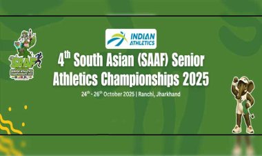 रांची में साउथ एशियन एथलेटिक्स चैम्पियनशिप में भारत की शानदार शुरुआत, पहले दिन जीते 5 स्वर्ण पदक