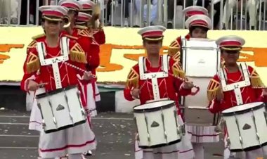 सरदार पटेल 150वीं जयंती पर केवडिया में भोपाल की छात्राओं का शानदार ब्रास बैंड प्रदर्शन