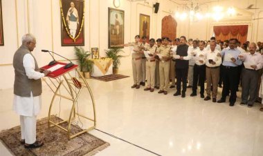 राज्यपाल श्री मंगुभाई पटेल ने दिलाई एकता दिवस की शपथ