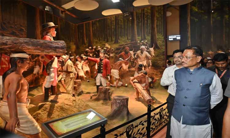 रायपुर : जनजातीय स्वतंत्रता विद्रोहों पर बने भव्य स्मारक सह-संग्रहालय जल्द लोगों के लिए होगा समर्पित